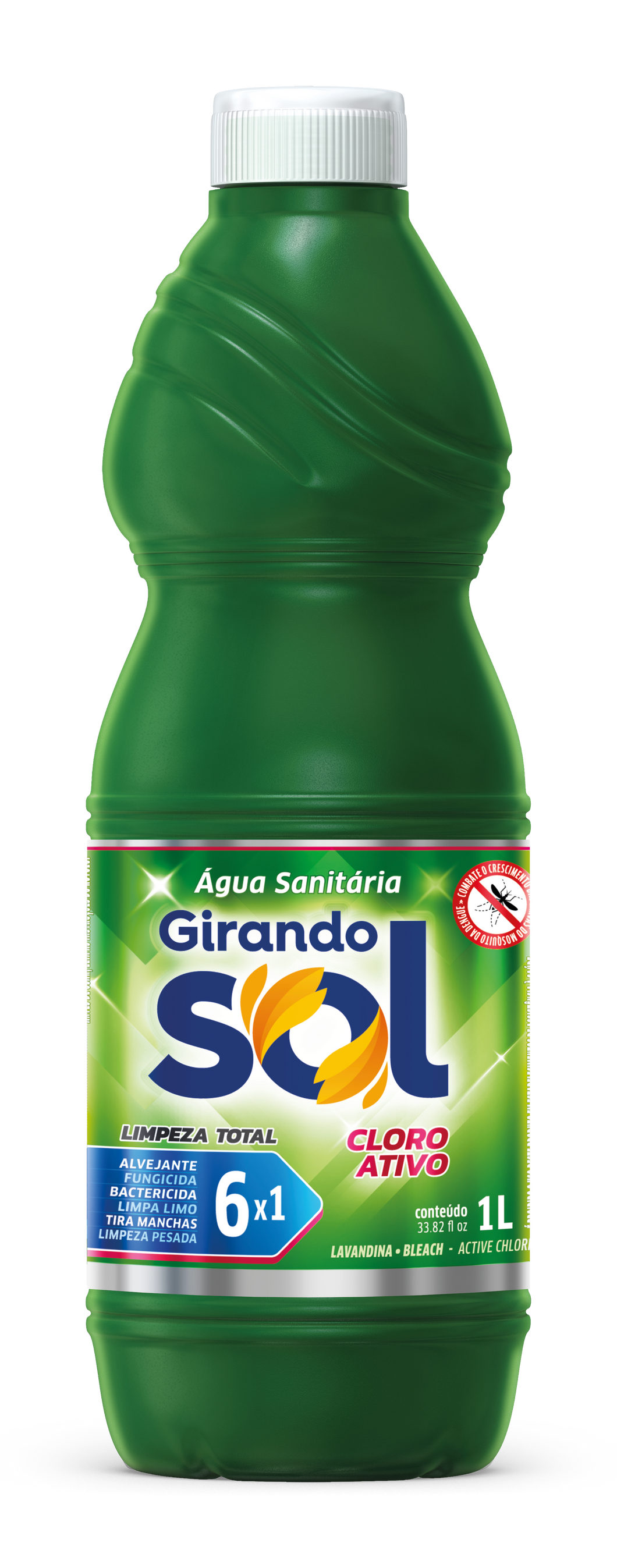 Água Sanitária 1L Girando Sol