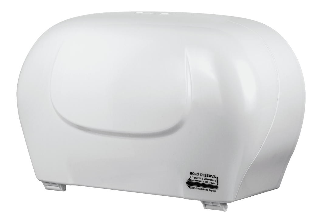 Suporte P/ papel Higiênico Rolão Branco Plestin