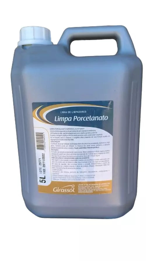Limpador P/ Pisos Limpa Porcelanato 5L GIRASSOL