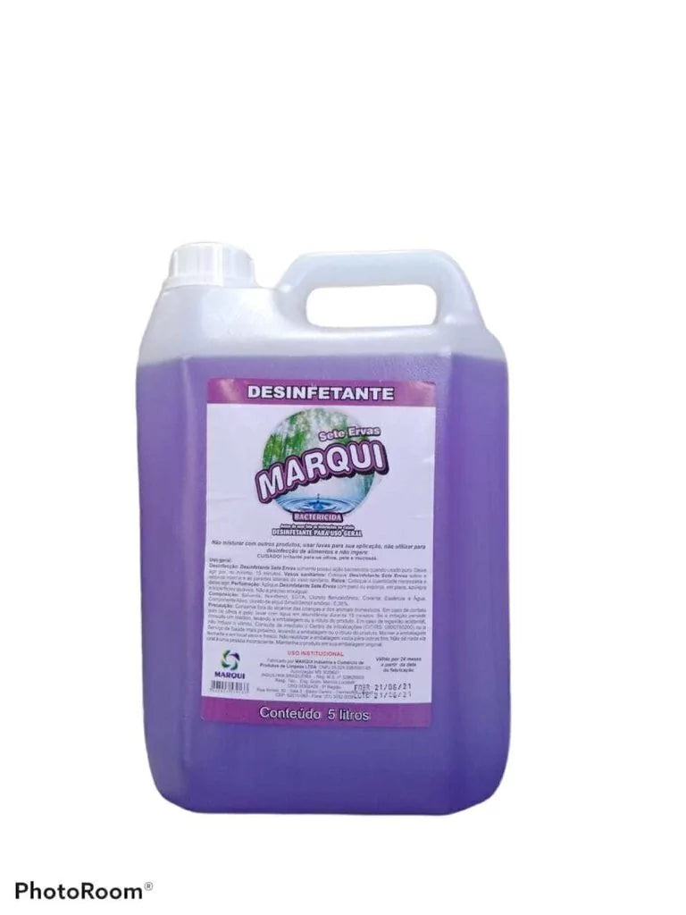Desinfetante 5L Marqui Sete Ervas