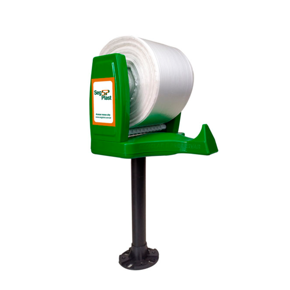 Base Vertical p/ Suporte Bobina PET Plástico Segplast