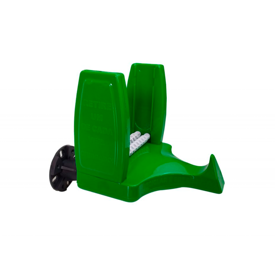 Base de Parede p/ Suporte Bobina PET Plástico Segplast