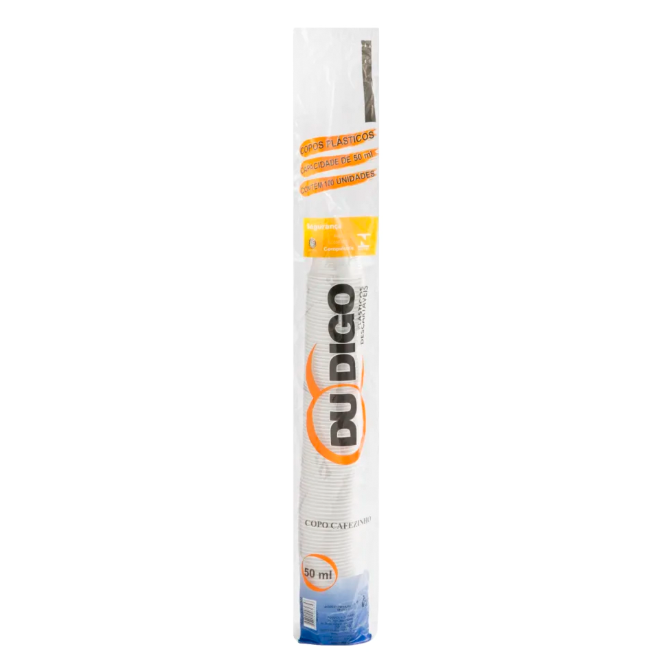 Copo Descartável PS 50ml c/ 100 DUDIGO