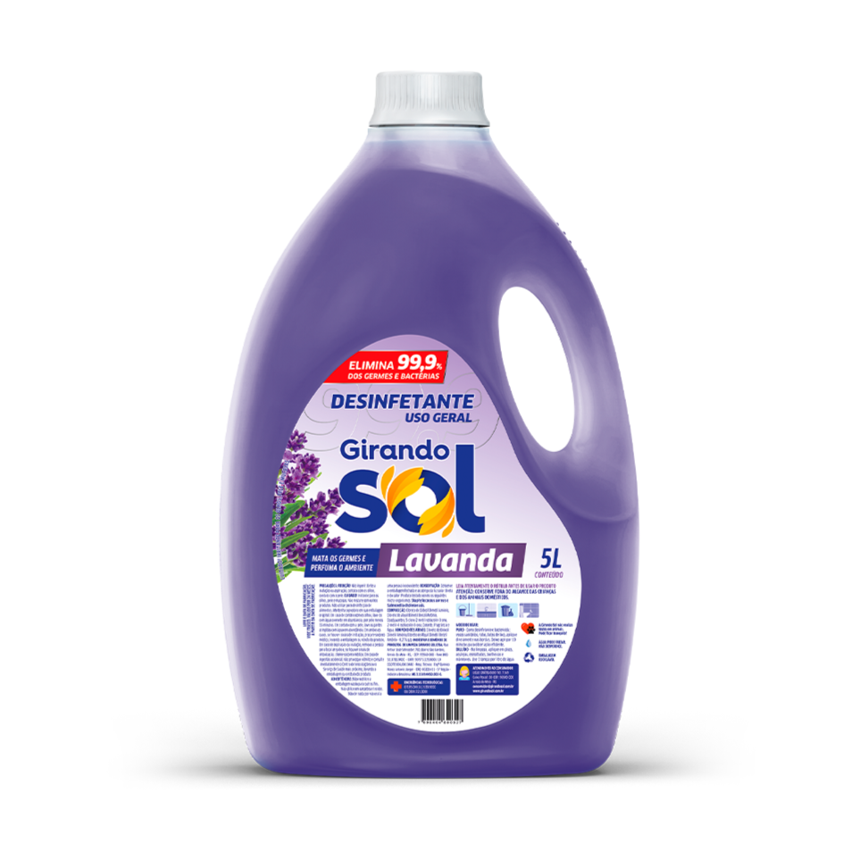 Desinfetante Lavanda 5L Girando Sol