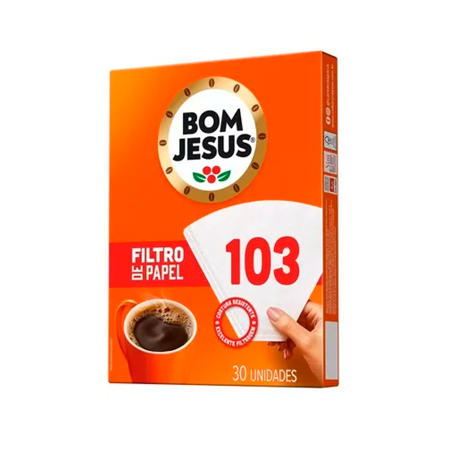Filtro Café 103 c/ 30 BOM JESUS
