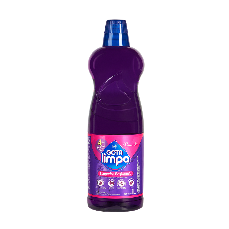 Limpador Perfumado 1L Gota Limpa