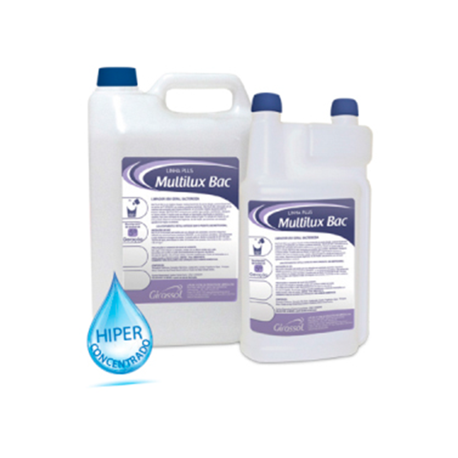 Multiuso Ultra Concentrado Bactericida Multilux Bac Capim Limão