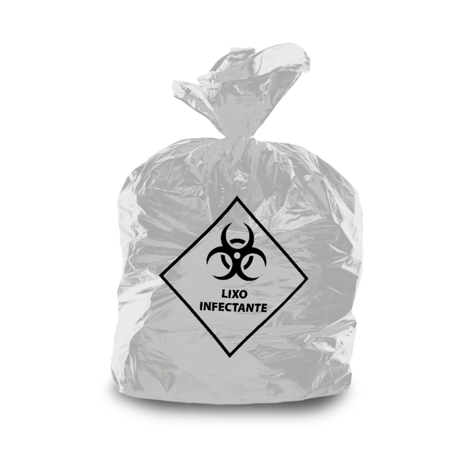 Saco P/ Lixo Infectante 30L Branco