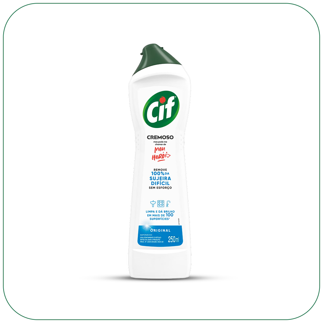 Saponáceo Cremoso 250ml Cif